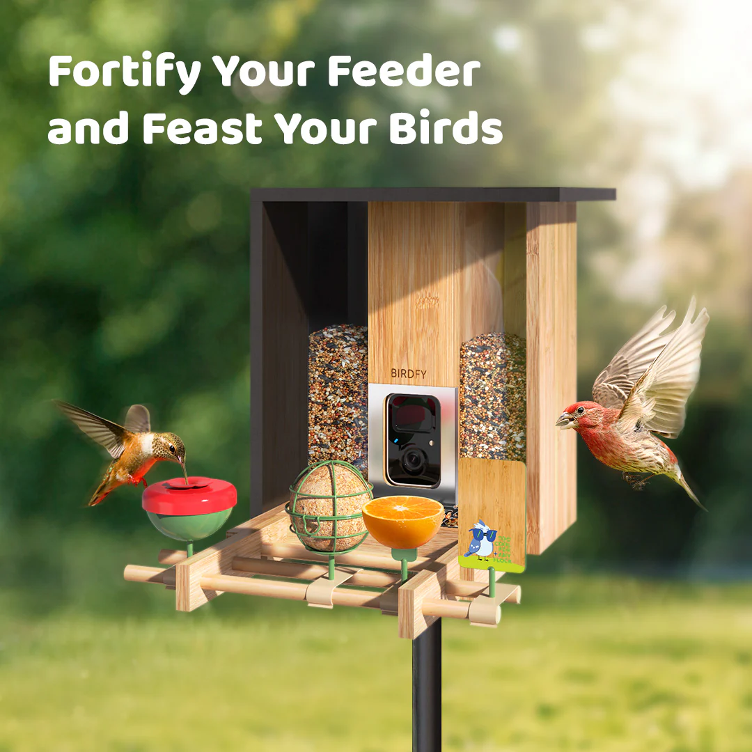 Metal Add-Ons for Birdfy Feeder Bamboo - Image 3