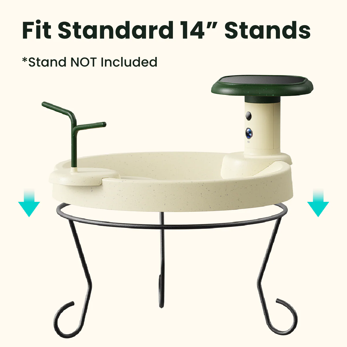 Birdfy Bath Jolly O - Solar-Powered Smart Birdbath - Image 4