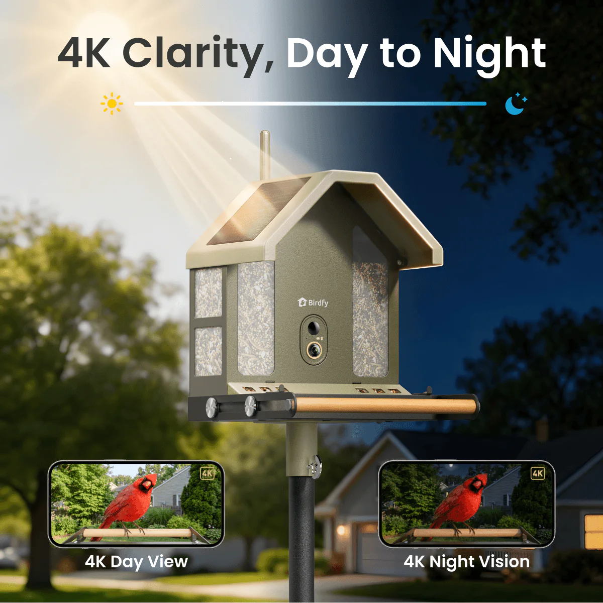 Birdfy Feeder Metal 2 4K - Smart Bird Feeder with Camera - Image 9