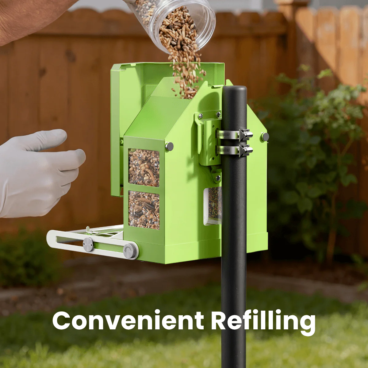Birdfy Feeder Metal -  Limited Father's Day Gift Set | Smart Bird Feeder with Camera - Image 7