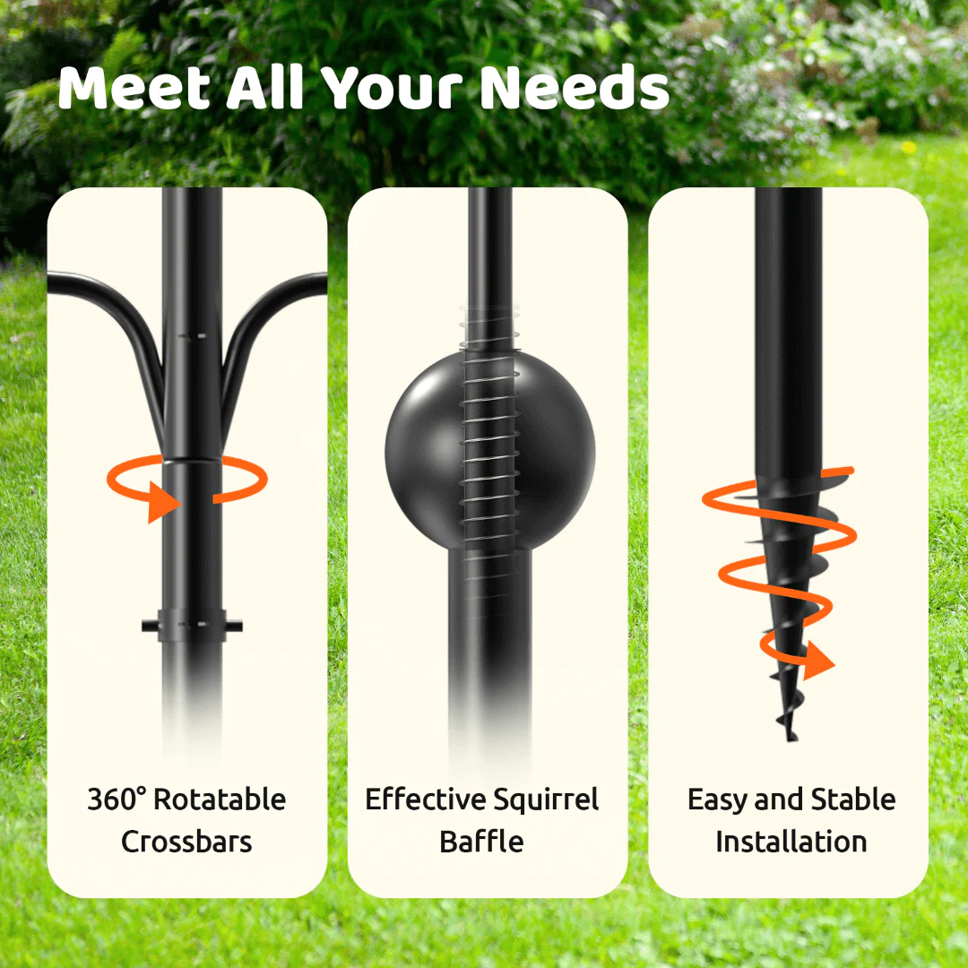 Birdfy Pole - Bird Feeder Pole - Image 4